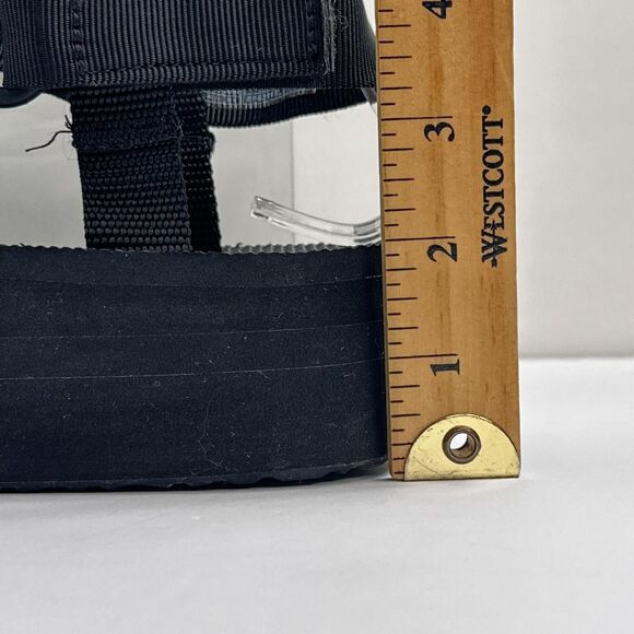 Teva Sandals Womens Size 9 Black Platform Flatform Thong Ankle Strap 1008843 - Picture 4 of 11